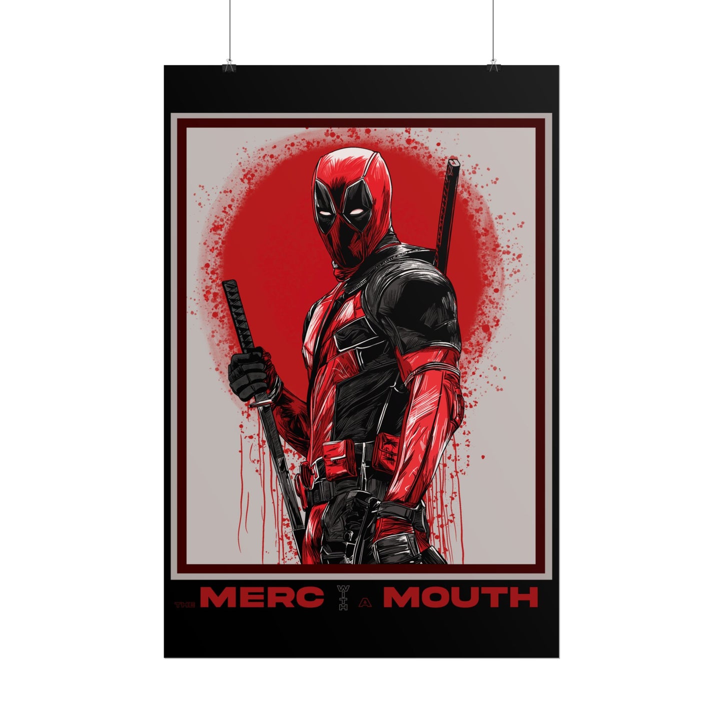 Deadpool "Merc with a Mouth" Rolled Poster