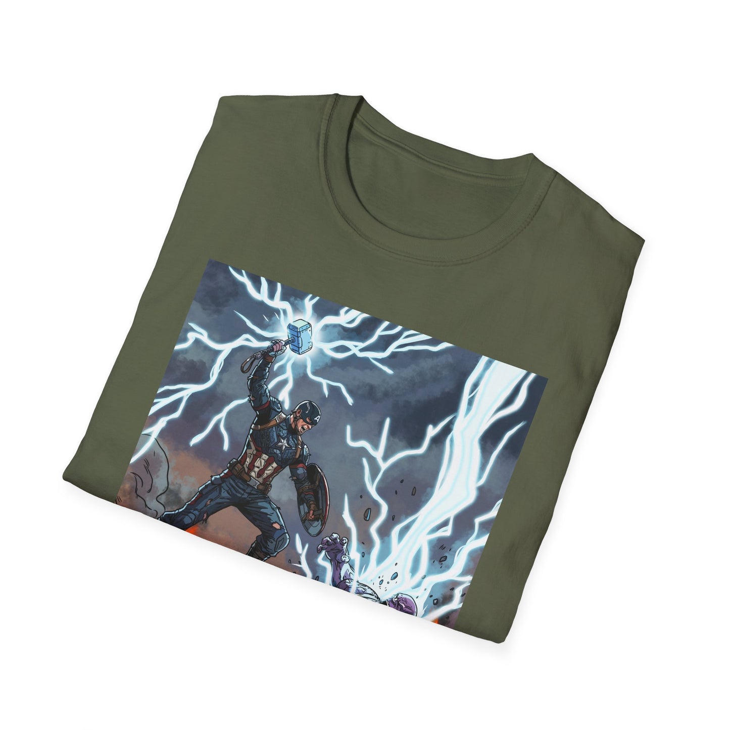 Cap & Mad Titan - T Shirt
