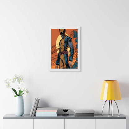 Wolverine - Dusk - Comic Art Framed Poster