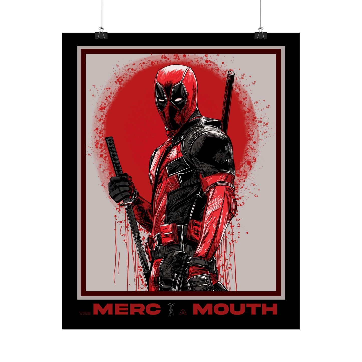 Deadpool "Merc with a Mouth" Rolled Poster