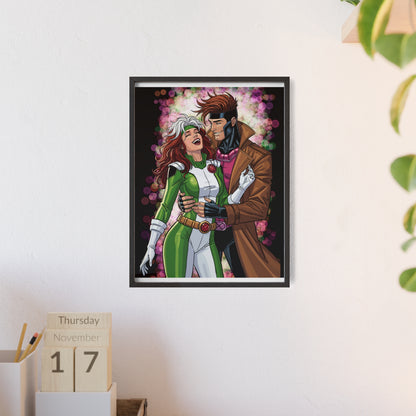 Thief & Belle - Poster with Wooden Frame