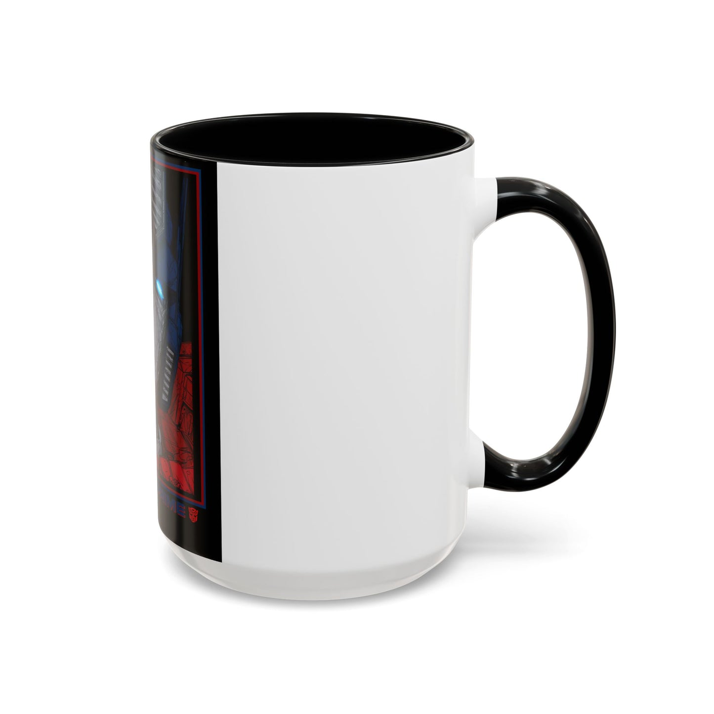 Optimus Prime Coffee Mug — Retro Robot Accent Ceramic Mug