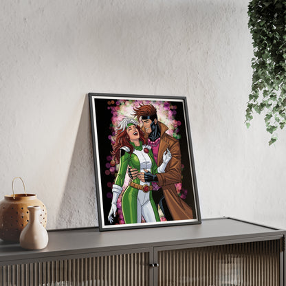 Thief & Belle - Poster with Wooden Frame