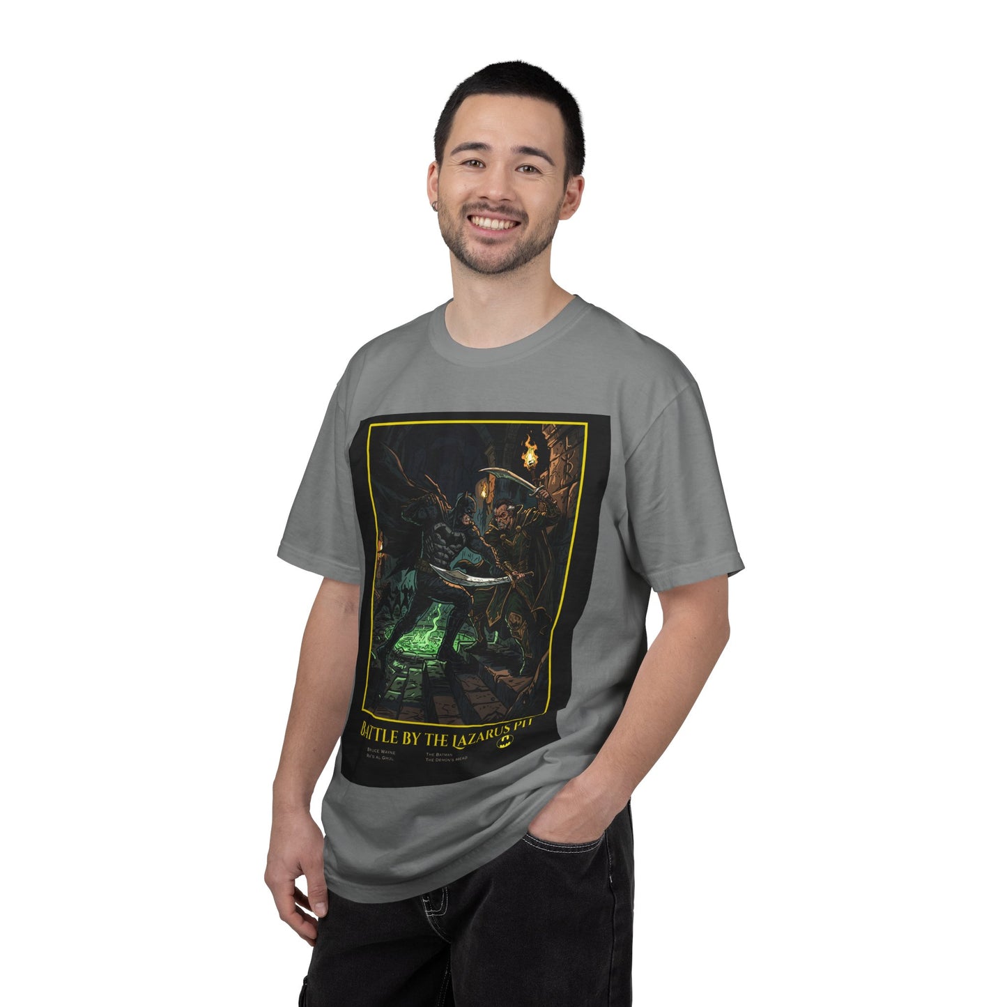 Batman “Battle by the Lazarus Pit” Graphic Tee