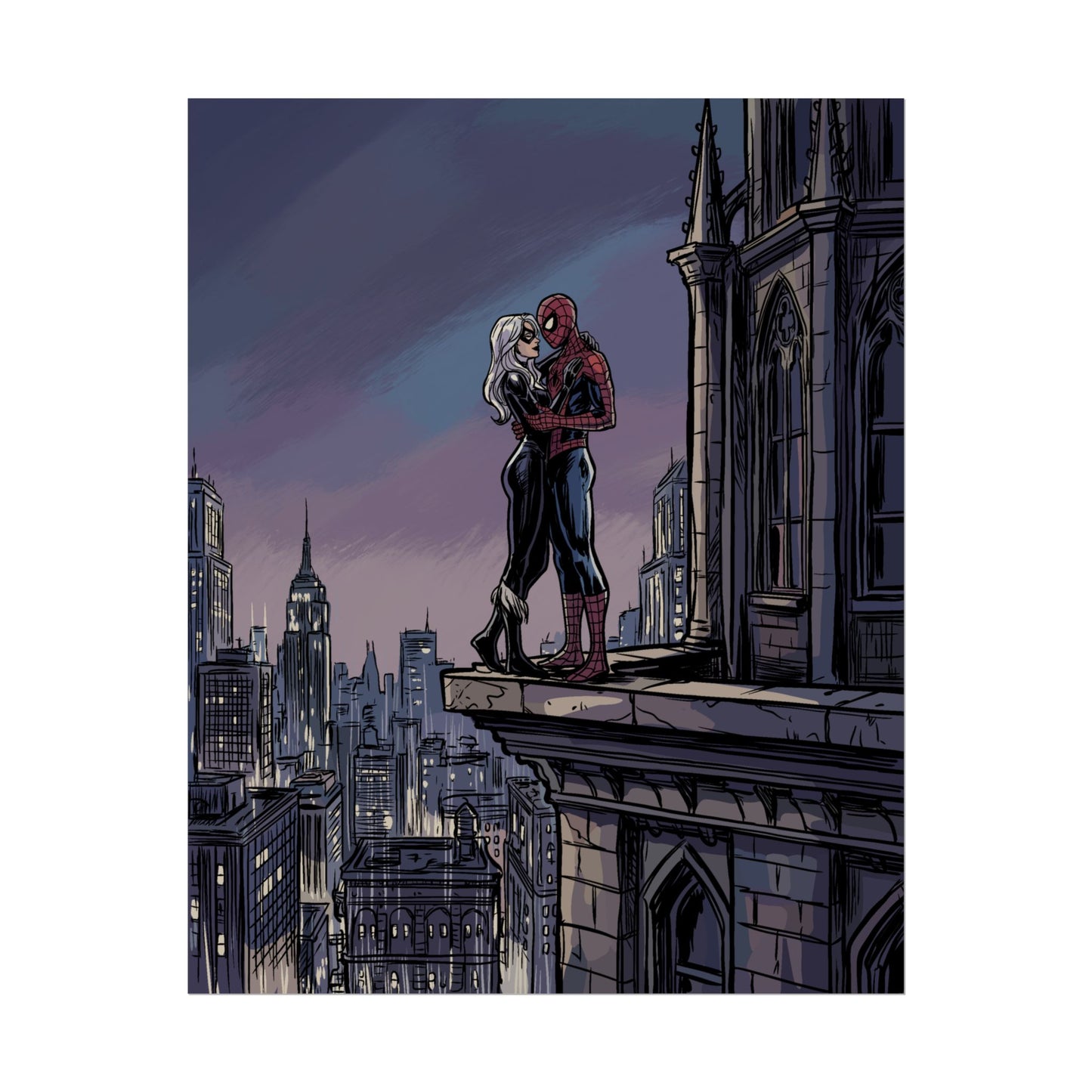 The Spider & The Cat #2 - Poster