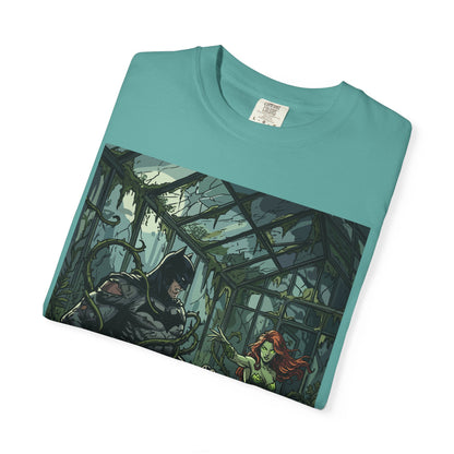 Batman & Poison Ivy Greenhouse Showdown T-Shirt