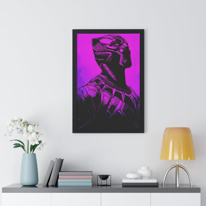 The King - Framed Vertical Poster