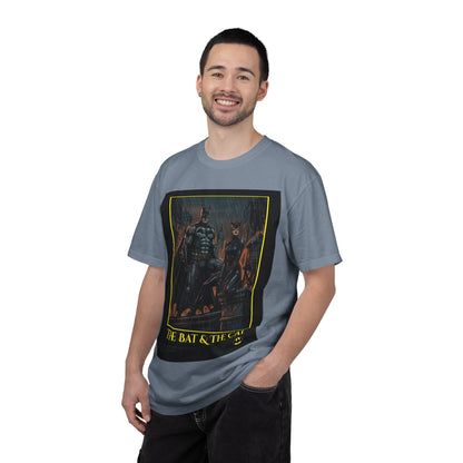 “The Bat & The Cat” Vintage Comic Poster Tee
