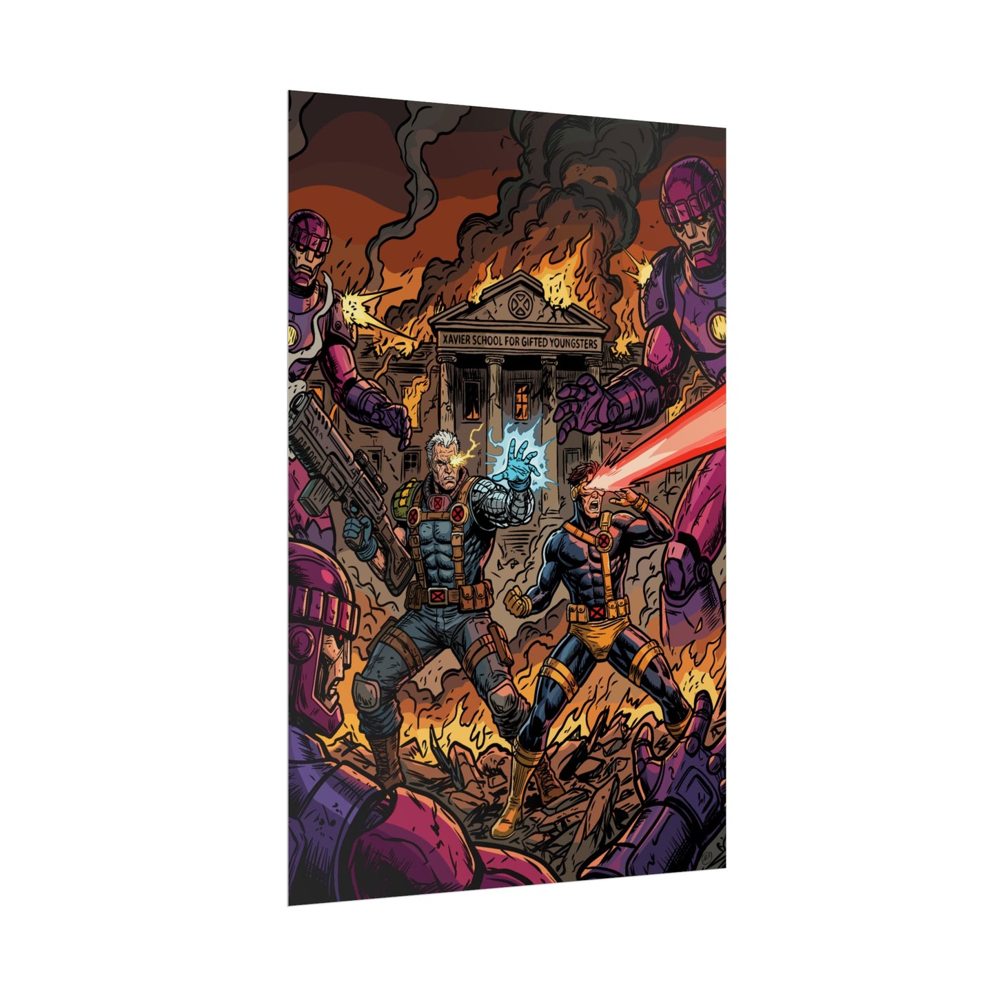 Summers vs. Sentinels - Poster