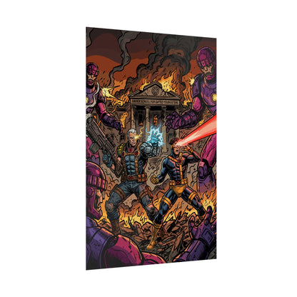 Summers vs. Sentinels - Poster