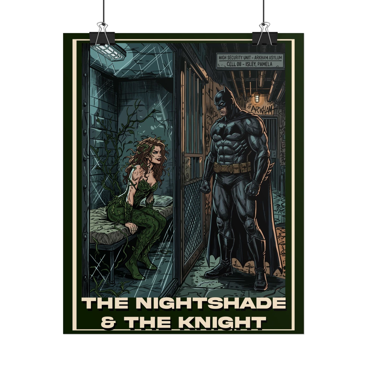 Batman "The Nightshade & The Knight" Rolled Poster