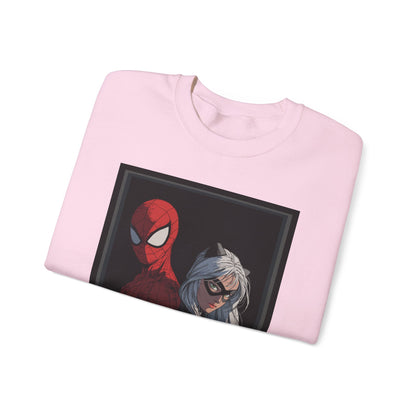 Spider-Man & Black Cat Crewneck Sweatshirt