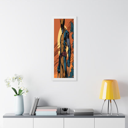 Wolverine - Dusk - Comic Art Framed Poster