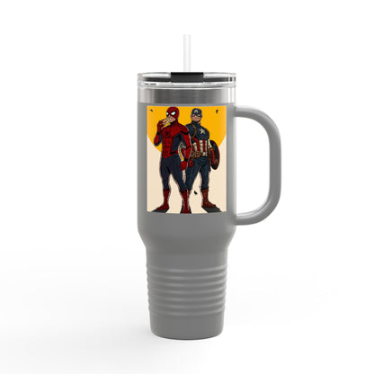 Brooklyn vs Queens - 40oz Insulated Travel Mug