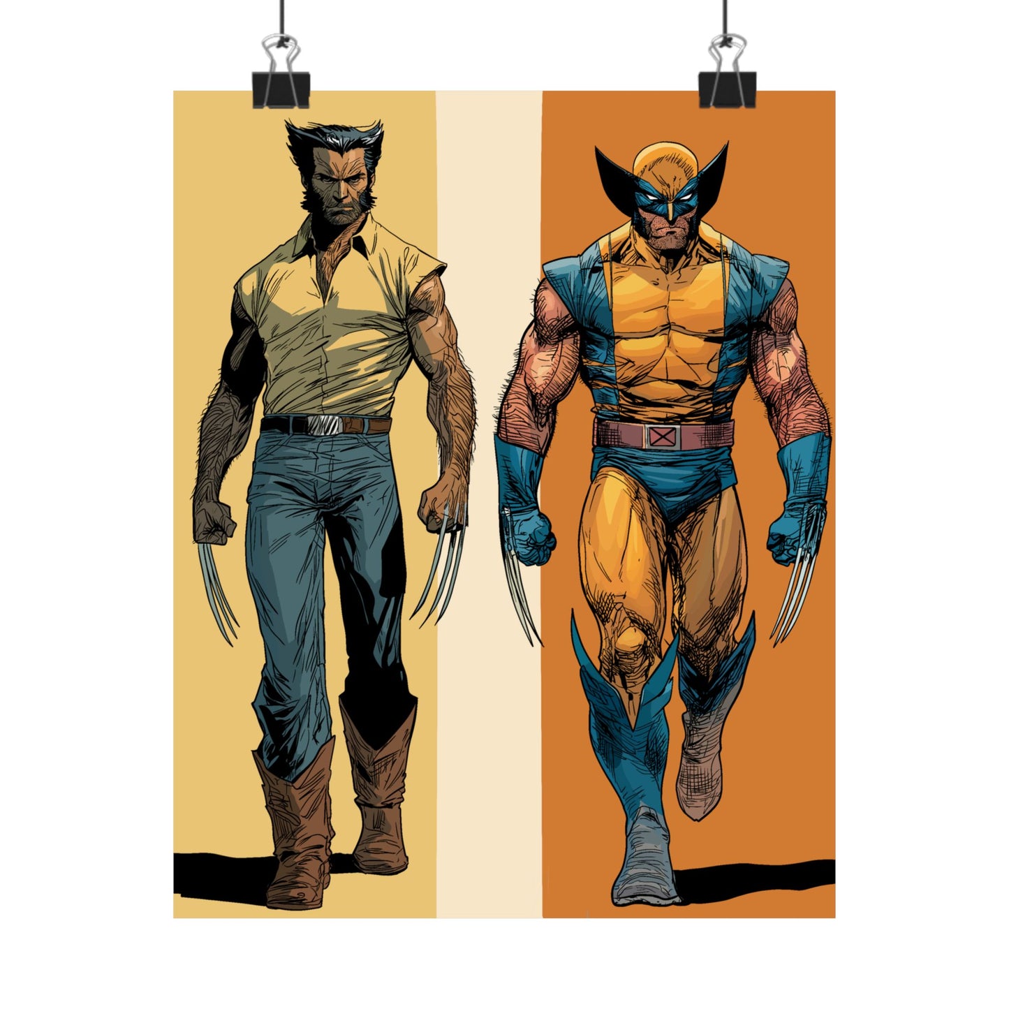 Two Faces of a Loner - Vertical Poster