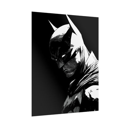 Batman Noir Portrait Poster