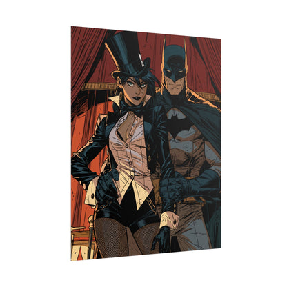 Batman & Zatanna Comic Poster