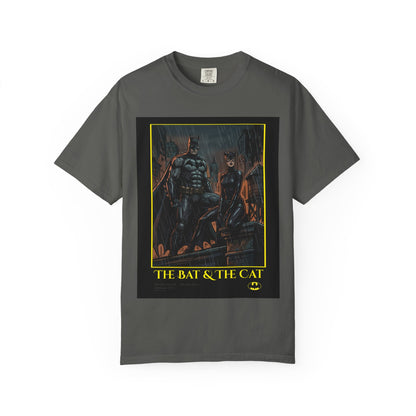 “The Bat & The Cat” Vintage Comic Poster Tee