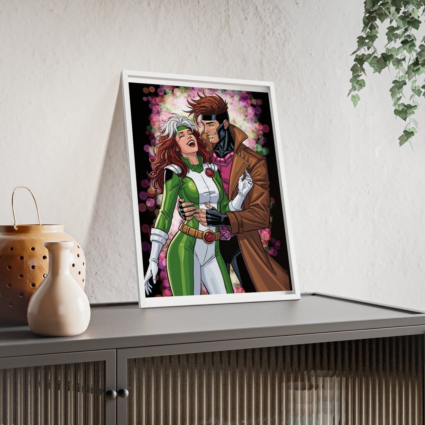 Thief & Belle - Poster with Wooden Frame