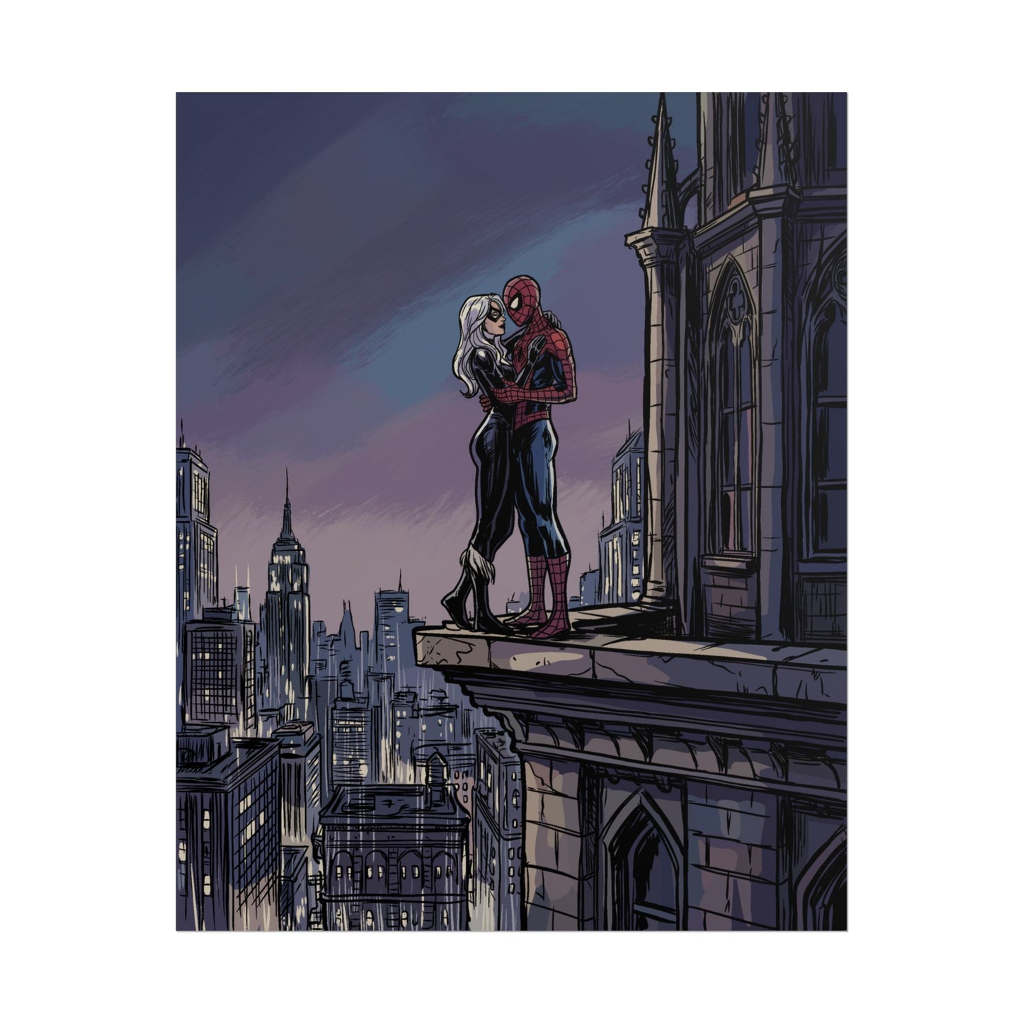 The Spider & The Cat #2 - Poster