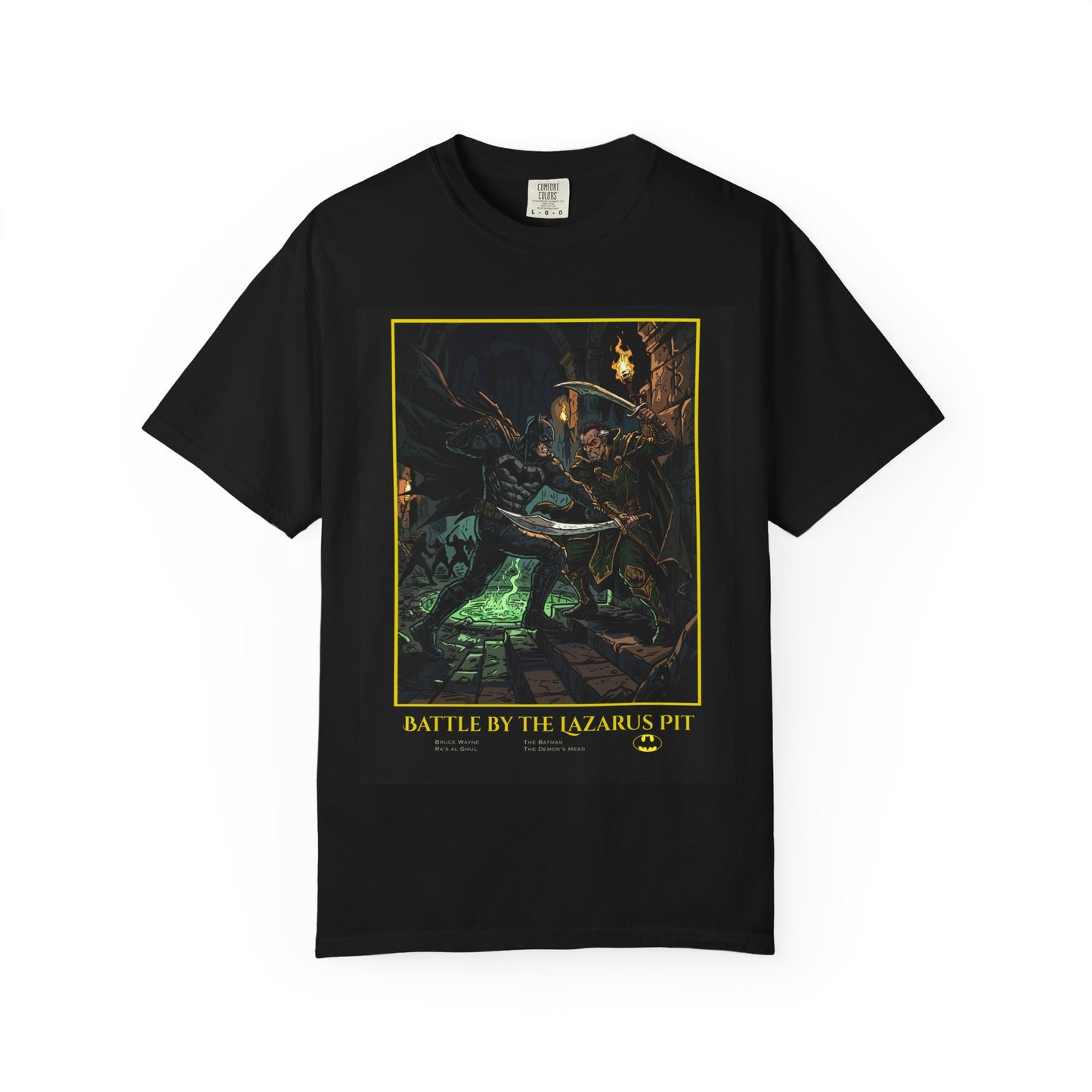 Batman “Battle by the Lazarus Pit” Graphic Tee
