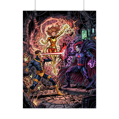 Cyclops and Jean Versus Mister Sinister