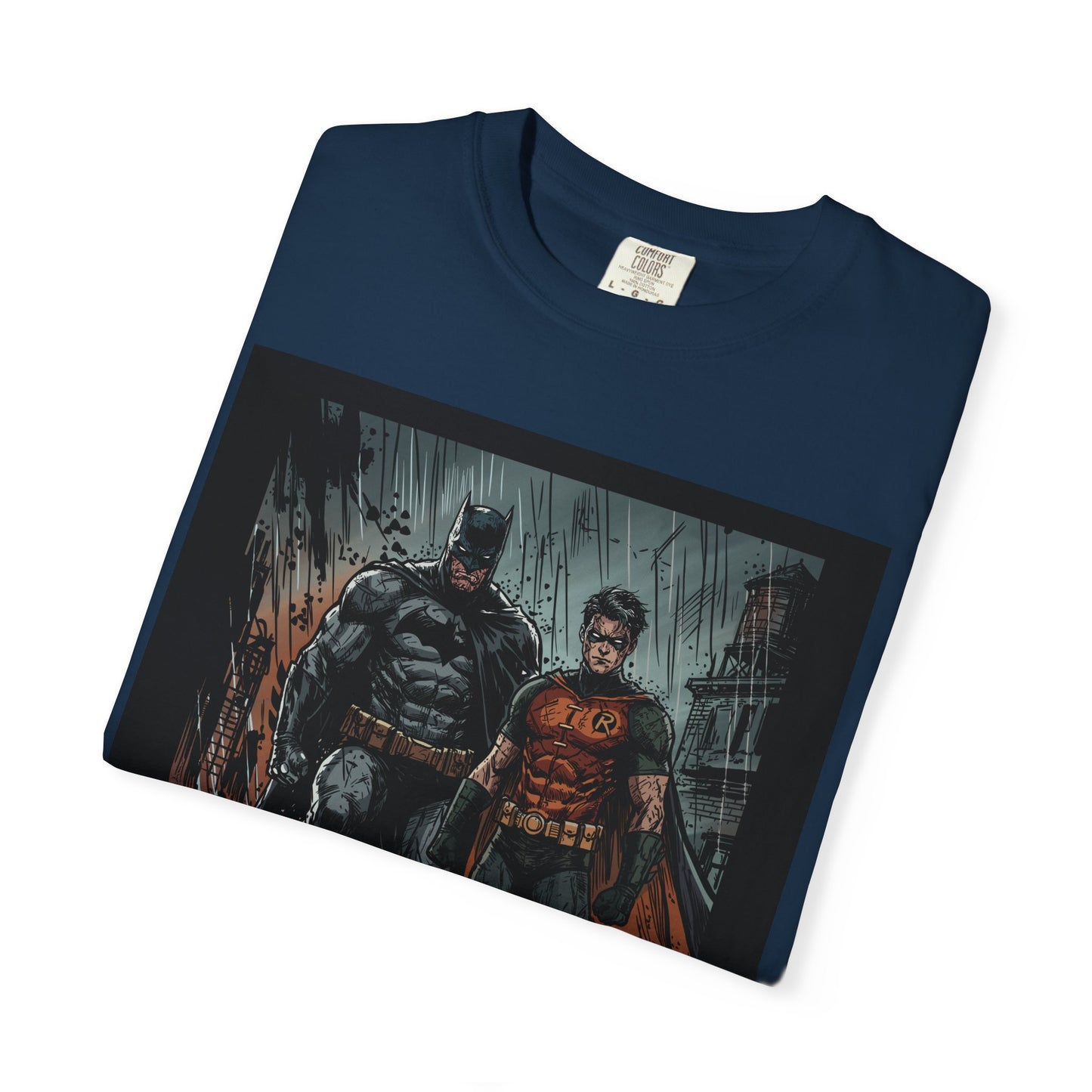 Batman & Robin Graphic T-Shirt — Dark City Comic Print