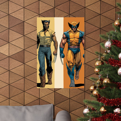 Two Faces of a Loner - Vertical Poster