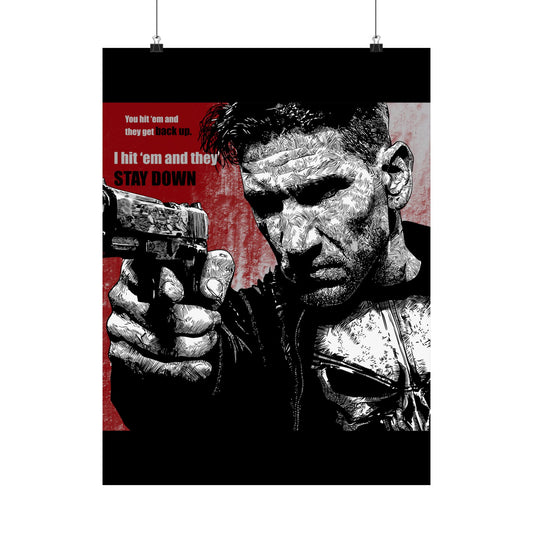 Punisher Gritty Poster ‘I hit em’
