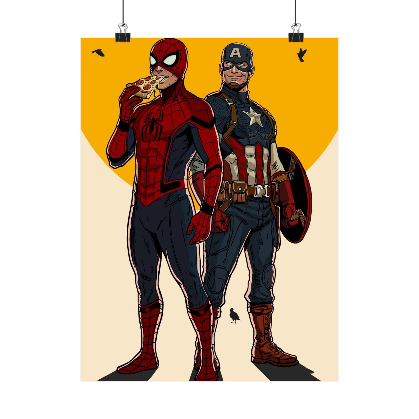 Brooklyn vs Queens - Matte Poster