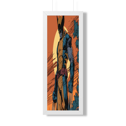 Wolverine - Dusk - Comic Art Framed Poster
