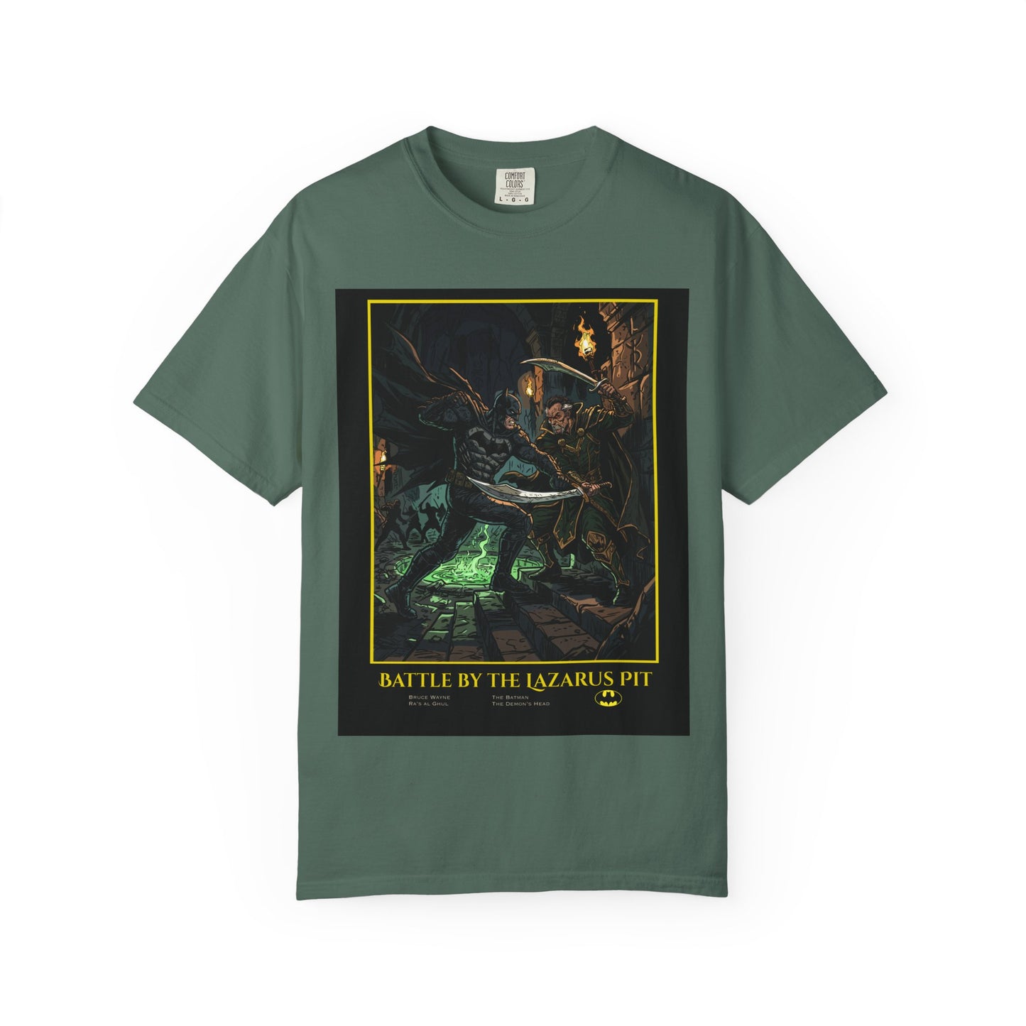 Batman “Battle by the Lazarus Pit” Graphic Tee