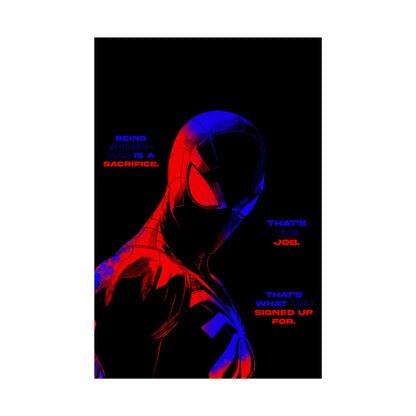 Spider-Man 'Sacrifice' Poster