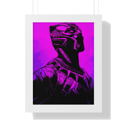 The King - Framed Vertical Poster