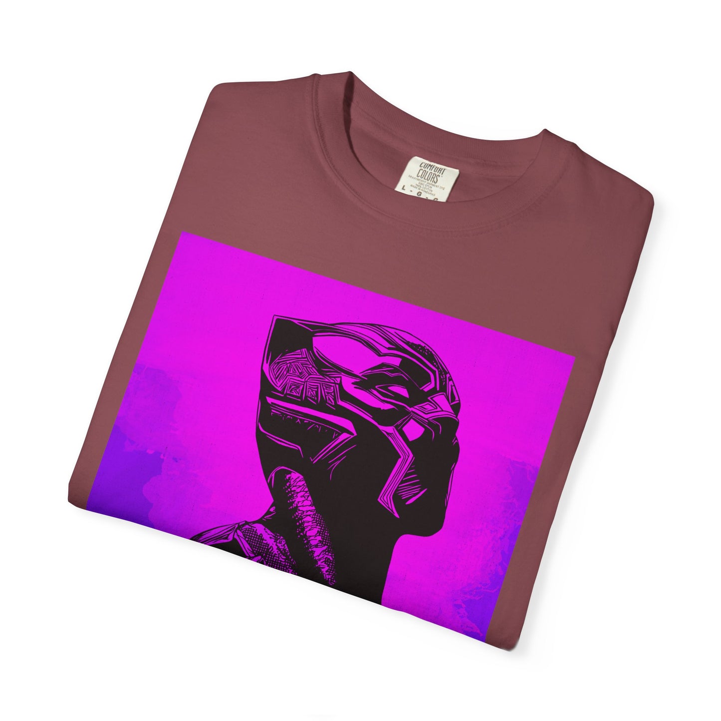 The King — Neon Purple Graphic Tee