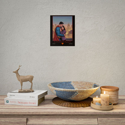 Superman & Lois Vintage Romance Wall Art
