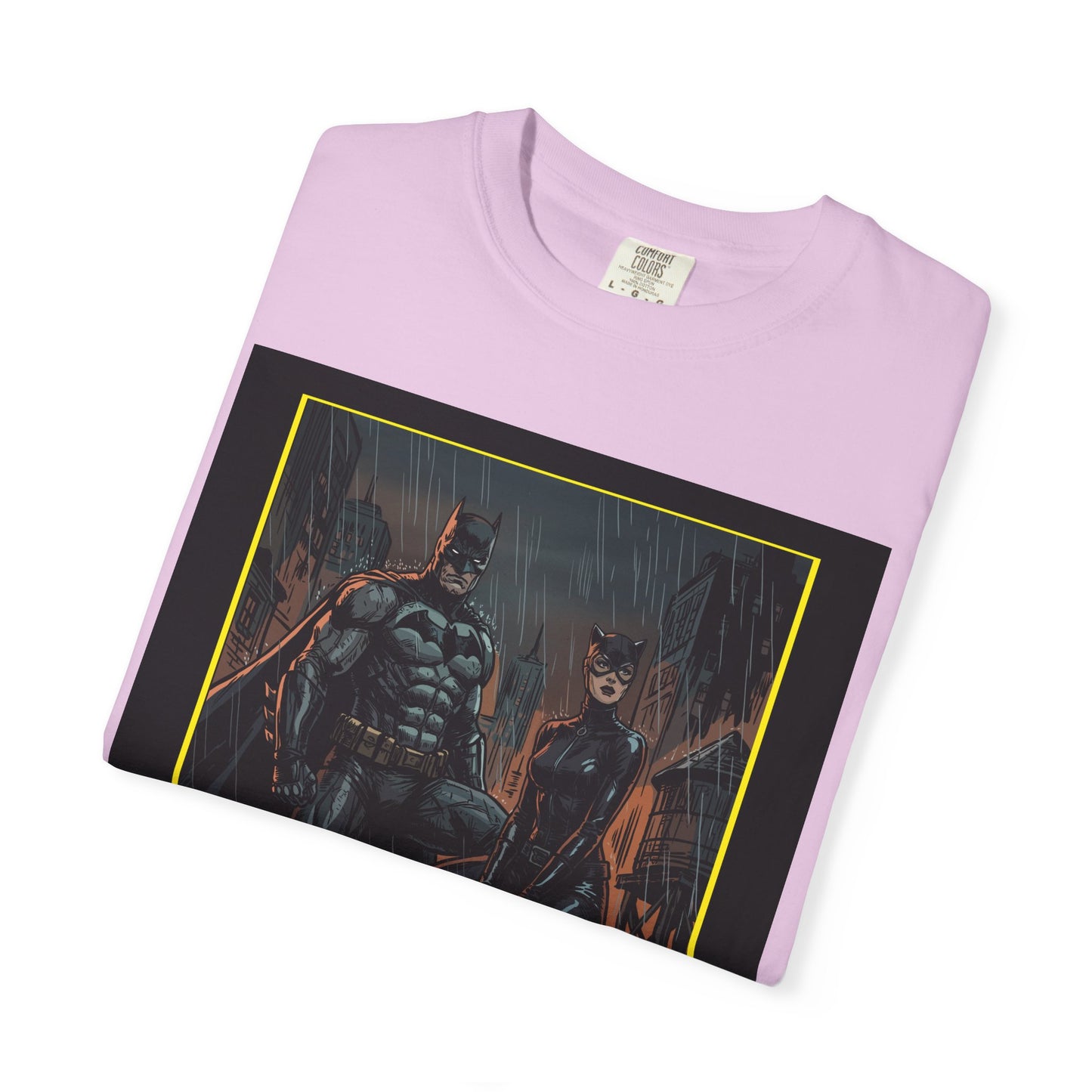 “The Bat & The Cat” Vintage Comic Poster Tee