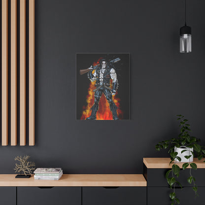 The Main Man Bounty Hunter - Matte Stretched Wall Art