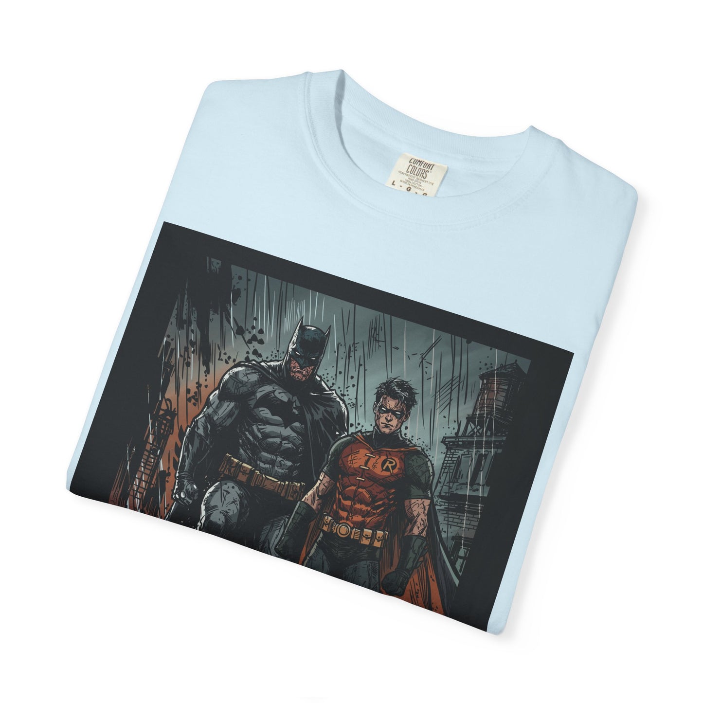 Batman & Robin Graphic T-Shirt — Dark City Comic Print