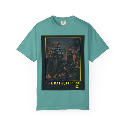 “The Bat & The Cat” Vintage Comic Poster Tee
