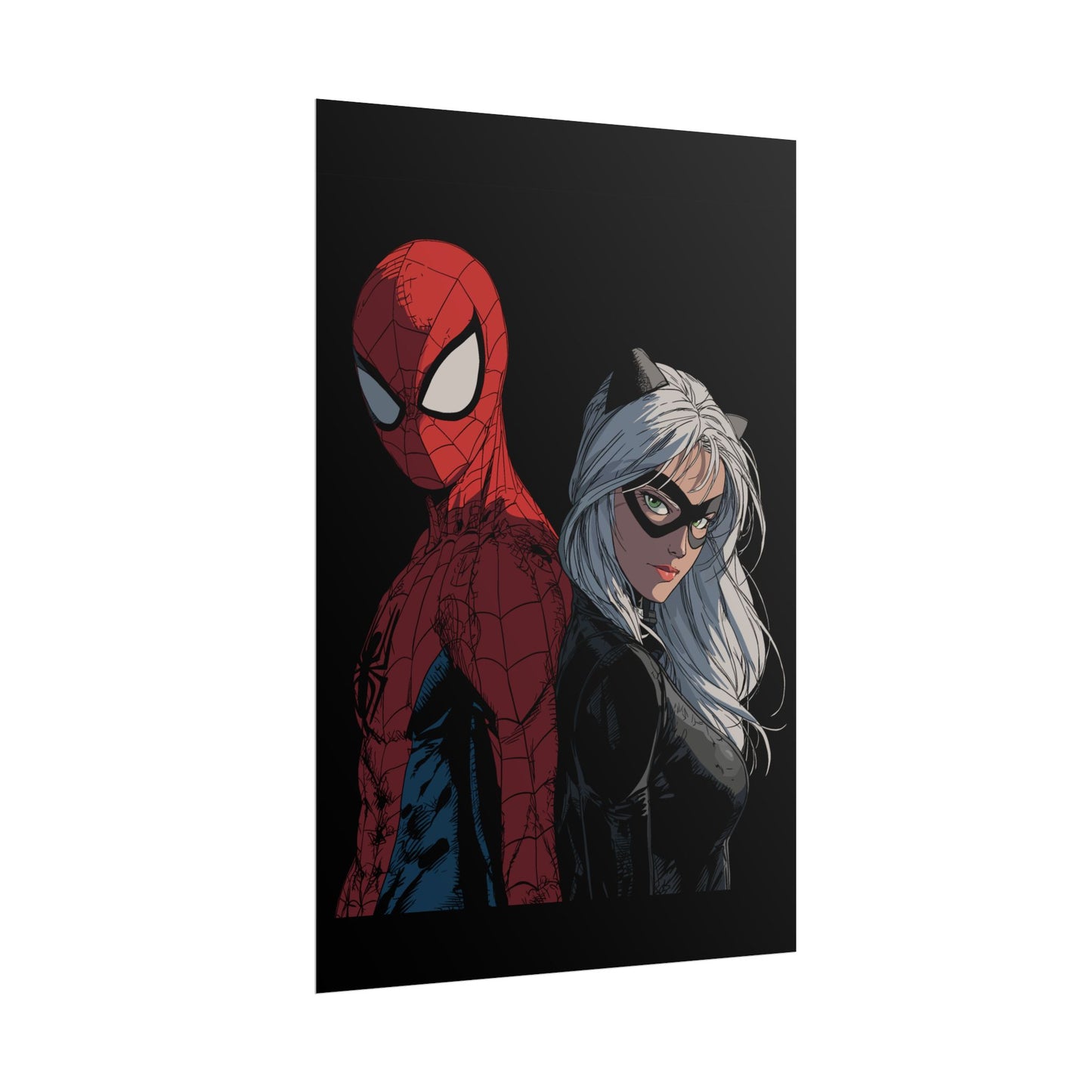Spider-Man & Black Cat Rolled Poster