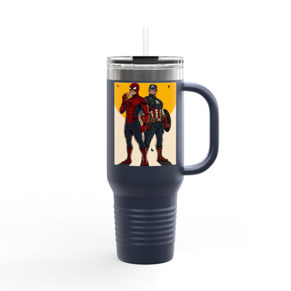 Brooklyn vs Queens - 40oz Insulated Travel Mug