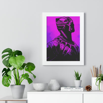 The King - Framed Vertical Poster