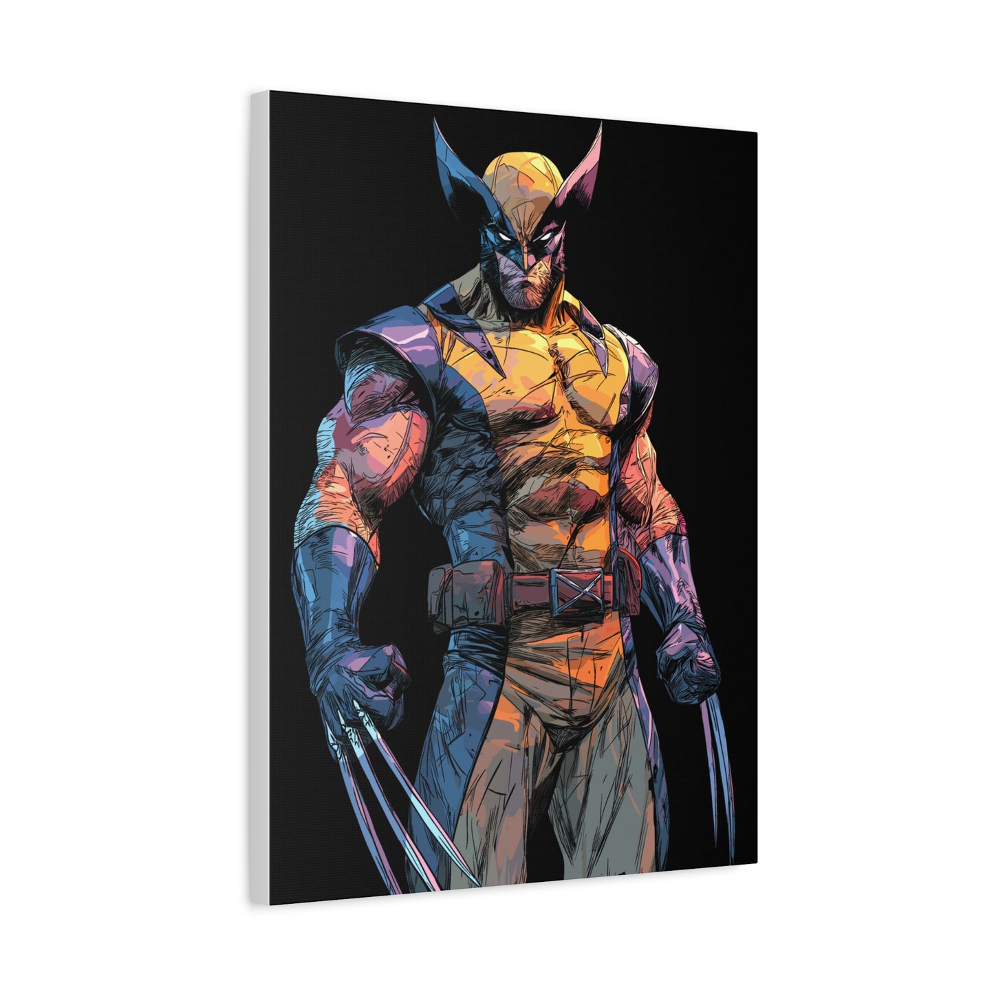 The Loner - Matte Stretched Canvas Print