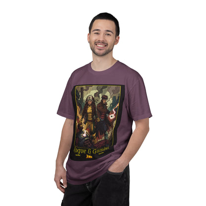 Rogue & Gambit Graphic T-Shirt — Comic Art Mutant Duo Tee