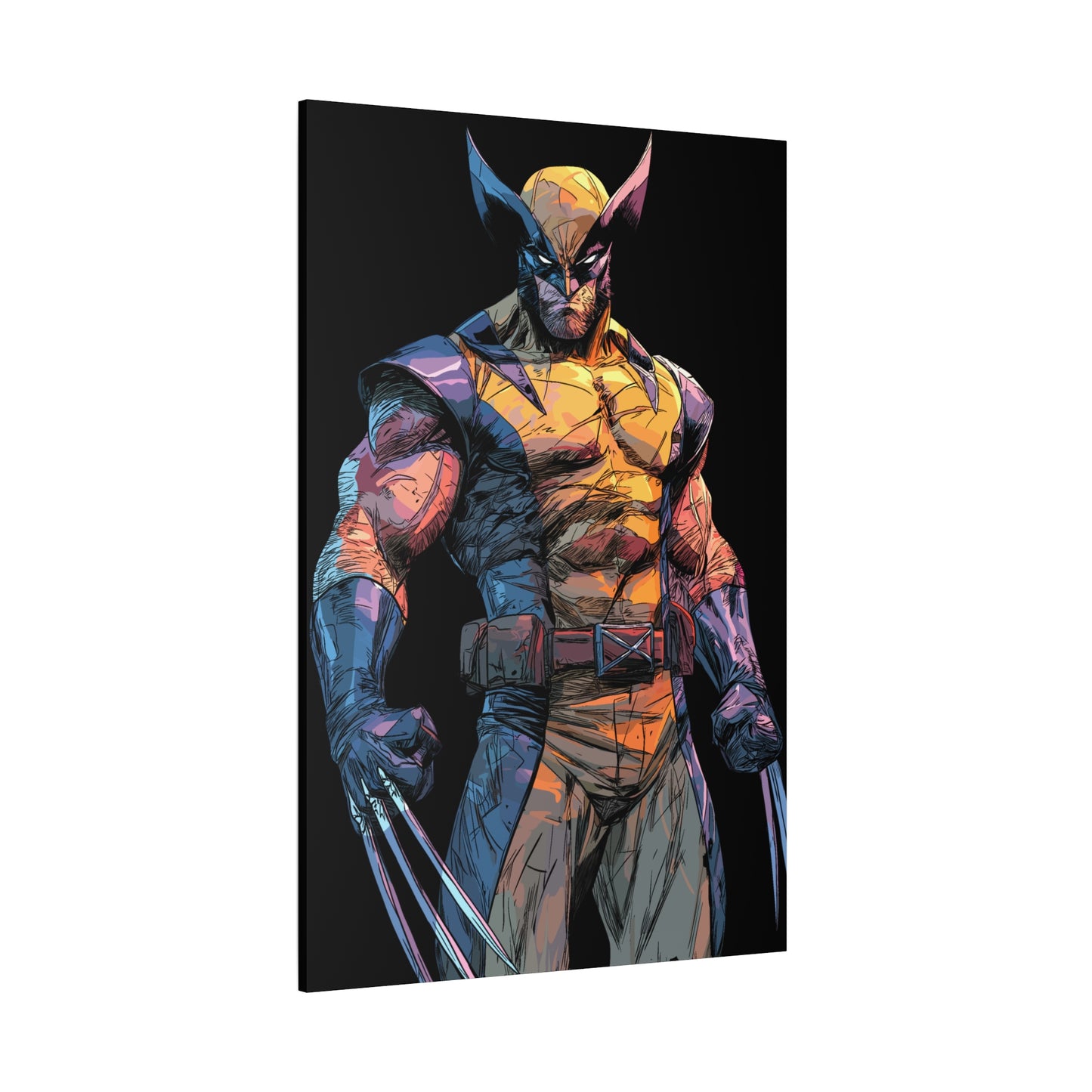 The Loner - Matte Stretched Canvas Print