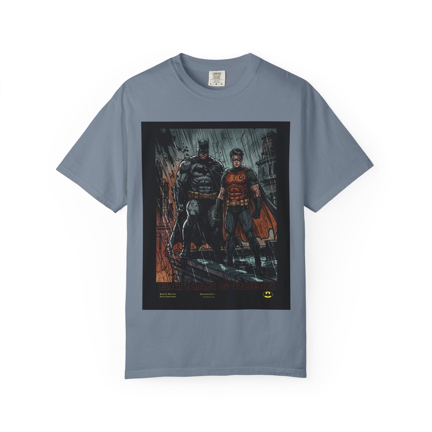 Batman & Robin Graphic T-Shirt — Dark City Comic Print