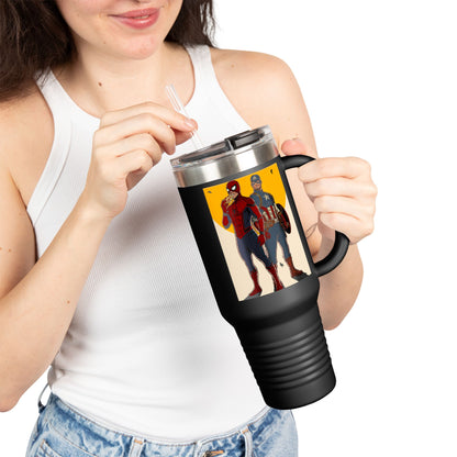 Brooklyn vs Queens - 40oz Insulated Travel Mug