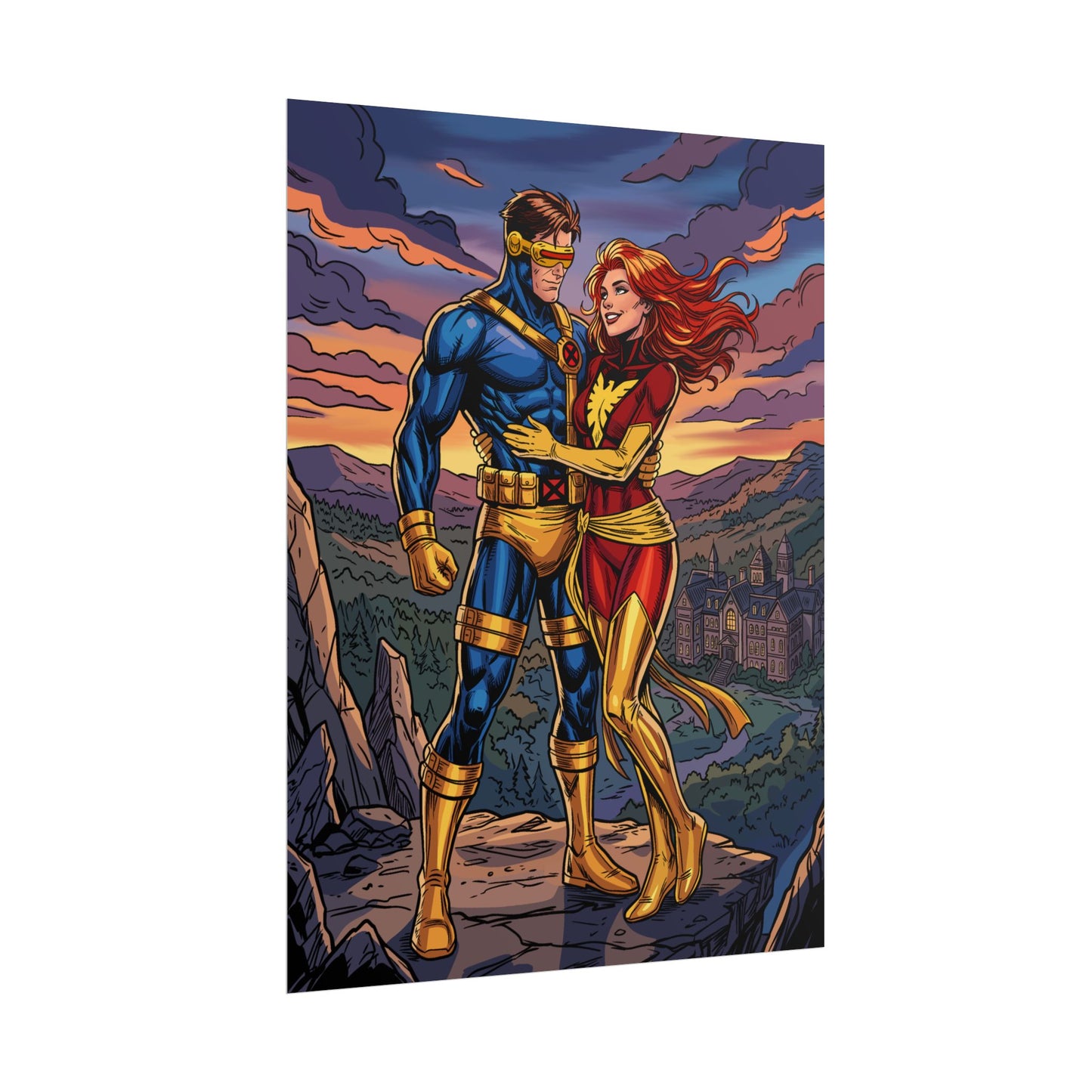 Cyclops and Phoenix Poster
