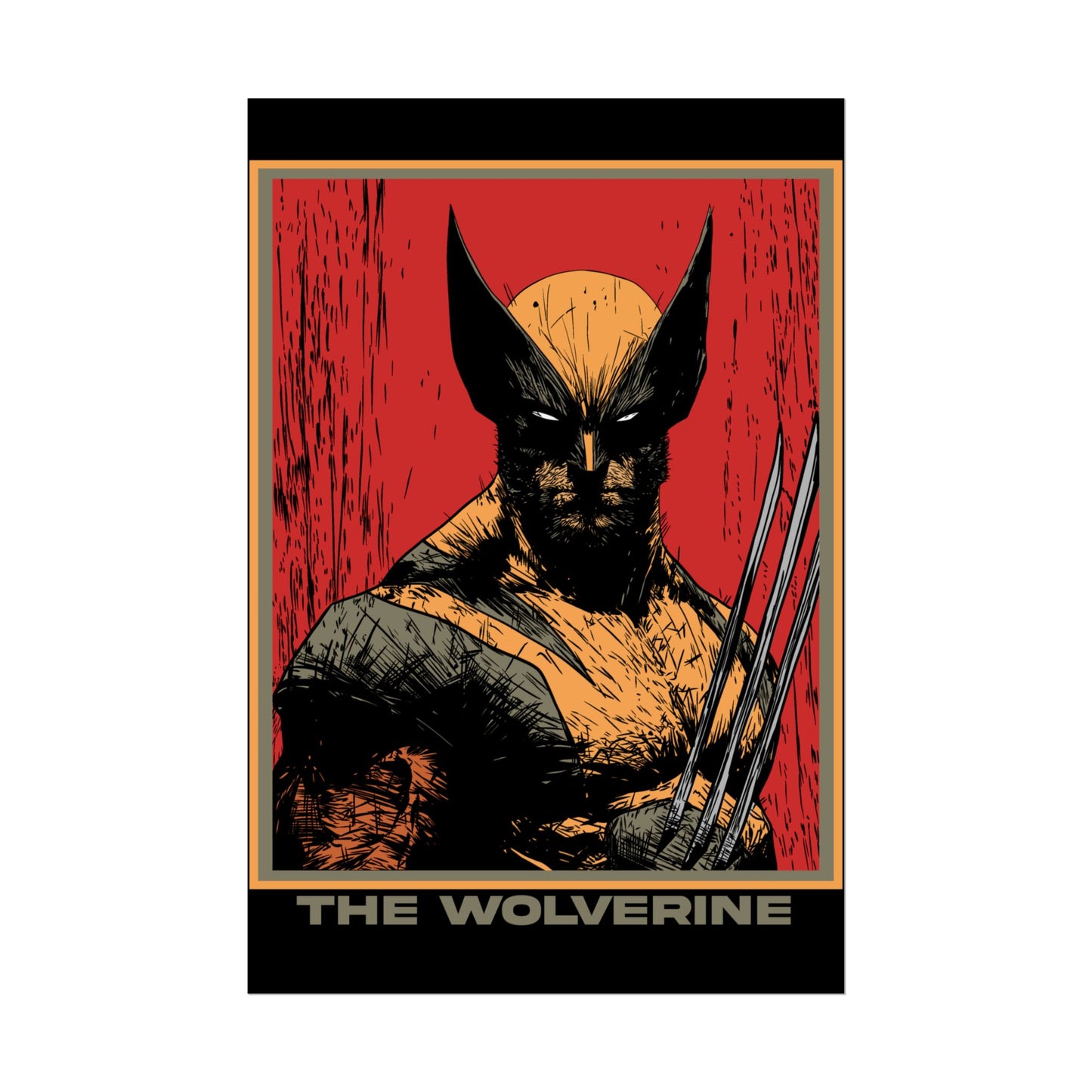Wolverine Cinematic Rolled Poster